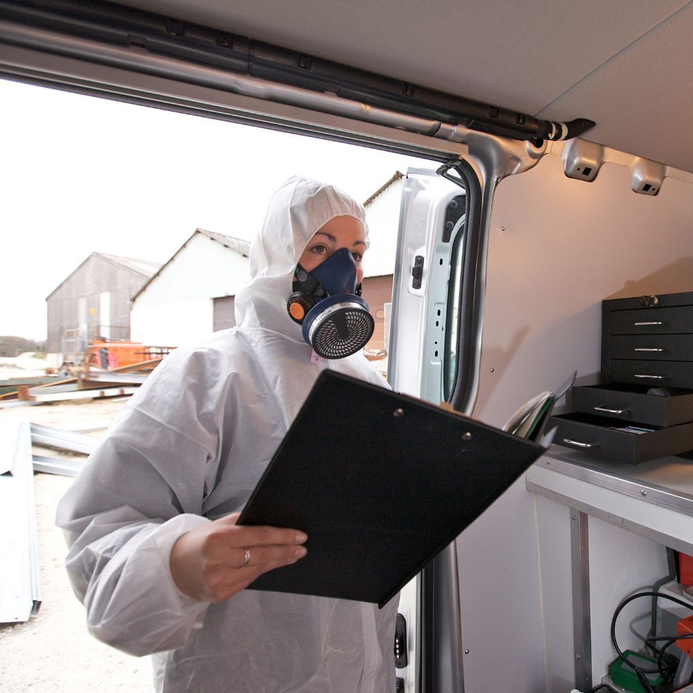 Image of one of the team from Scientific Services