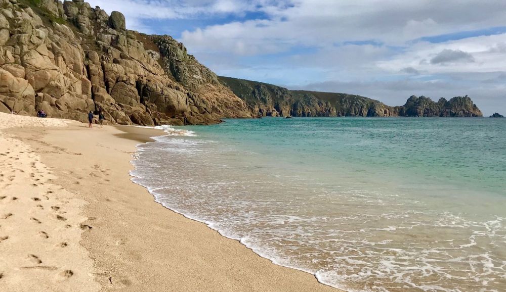 Image of one of the beaches on the app