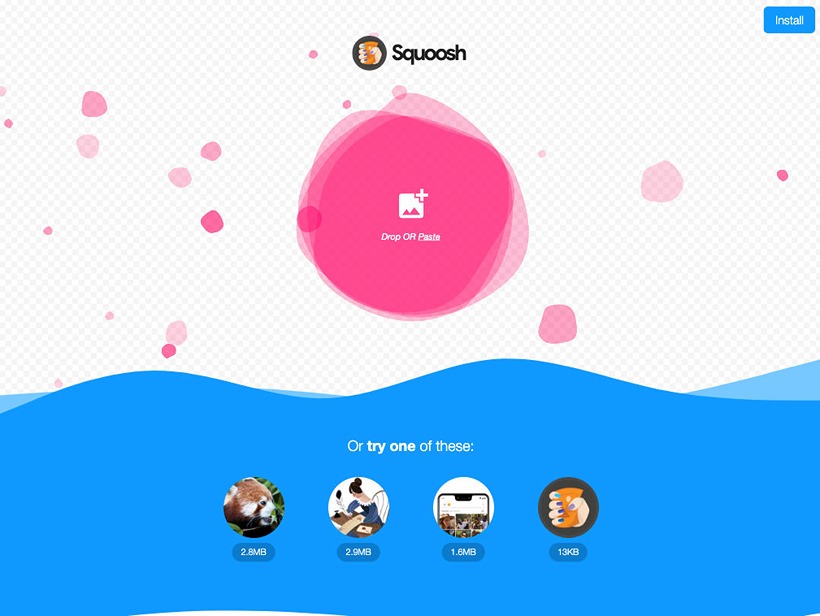Convert your images to webp using Squoosh